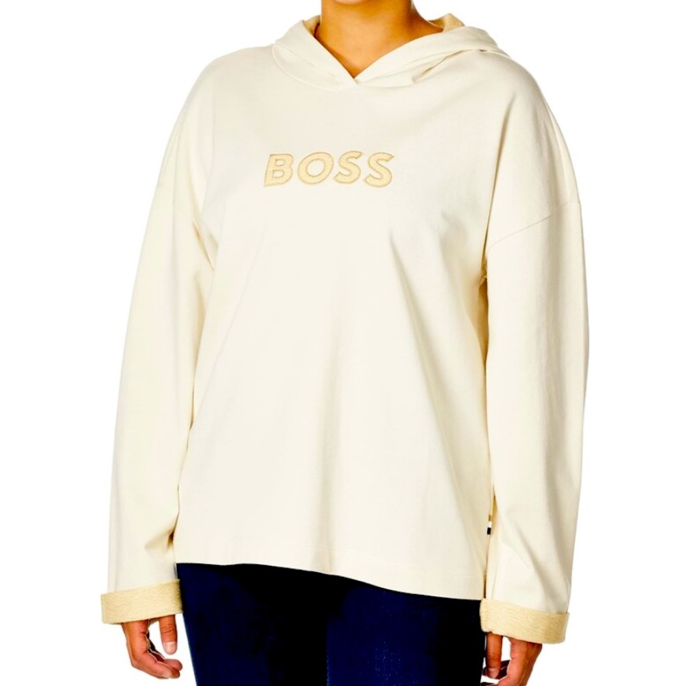 HUGO BOSS Women's C_Enjola Hooded Sweatshirt